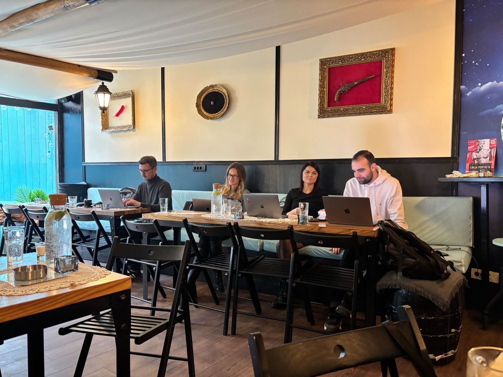 Hurricane Studio team working together